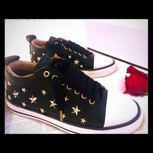 Authentic Red Valentino leather sneakers, size 38